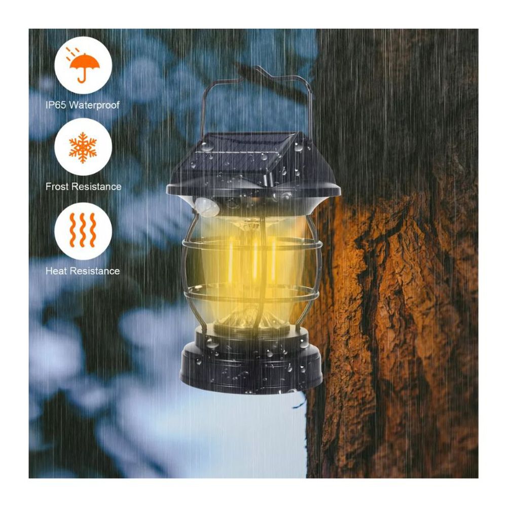 Lampara Para Exterior Luz Solar Impermeable Con Sensor image number 2.0