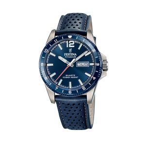 Reloj F20699/2 Festina Azul Hombre Calendario Titanium