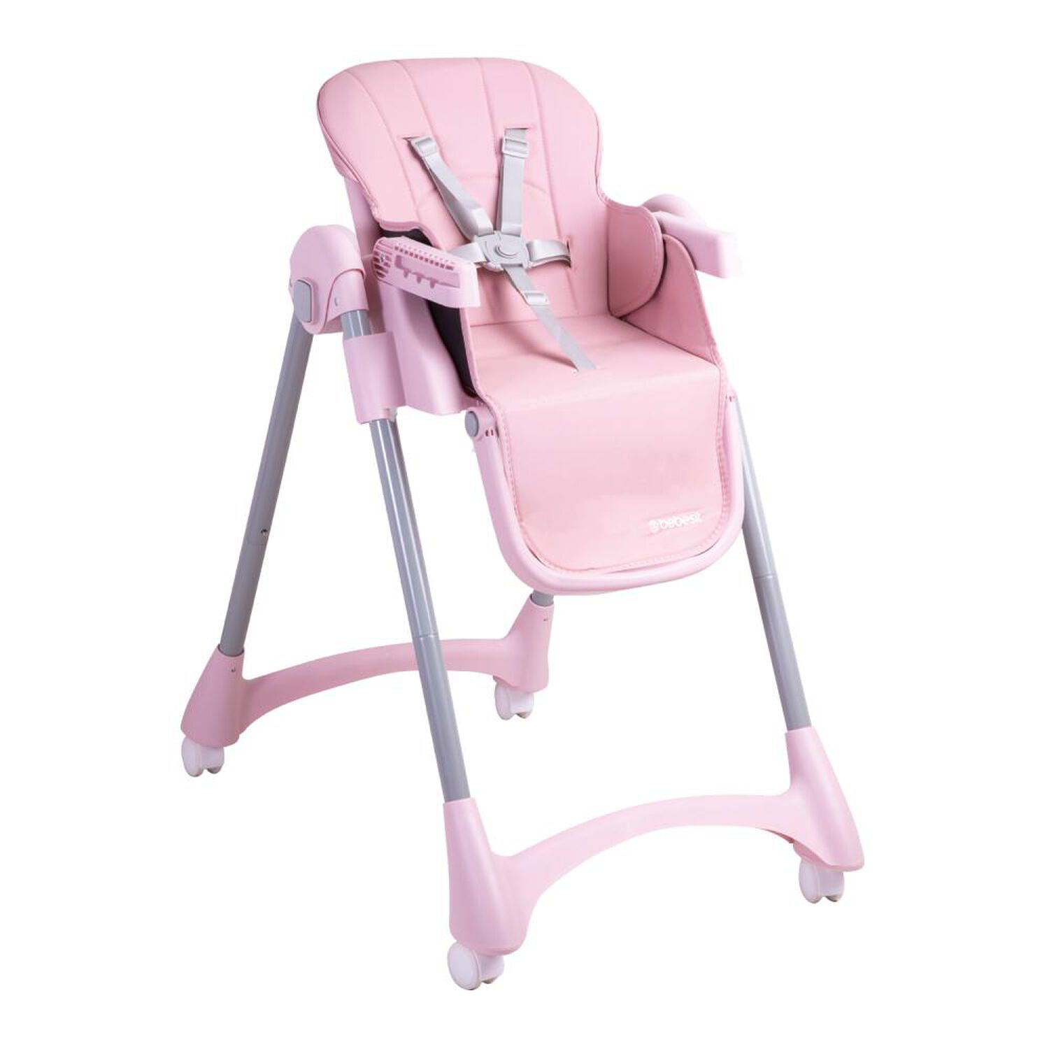 Silla De Comer Bebesit Bebe Reclinable Plegable Easy Eat Rosada image number 1.0