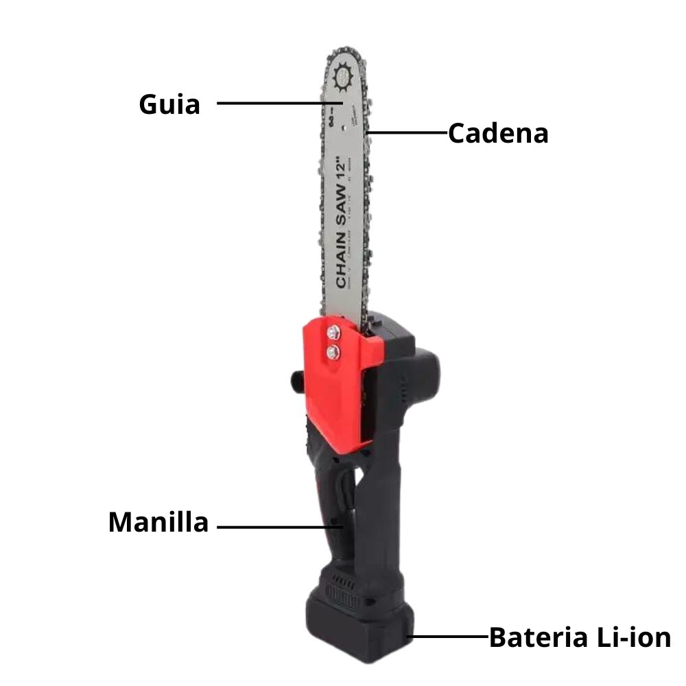 Motosierra Inalámbrica 12 Pulgadas 1 Batería image number 5.0
