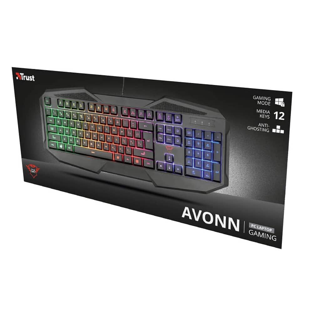 Teclado Trust Gaming Gxt 830-rw Rgb Multimedia Anti-ghosting image number 3.0