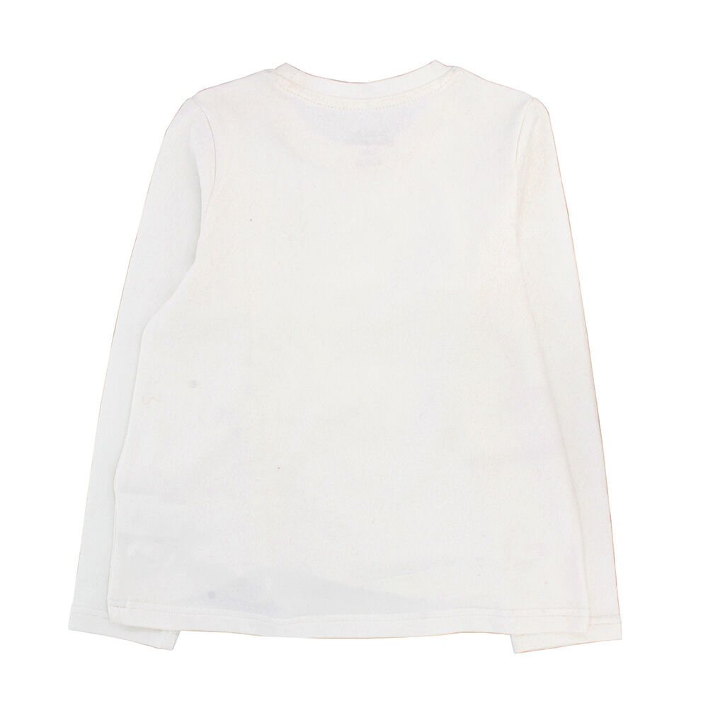 Polera Manga Larga Niña Bubblegummers Carla Crema image number 1.0