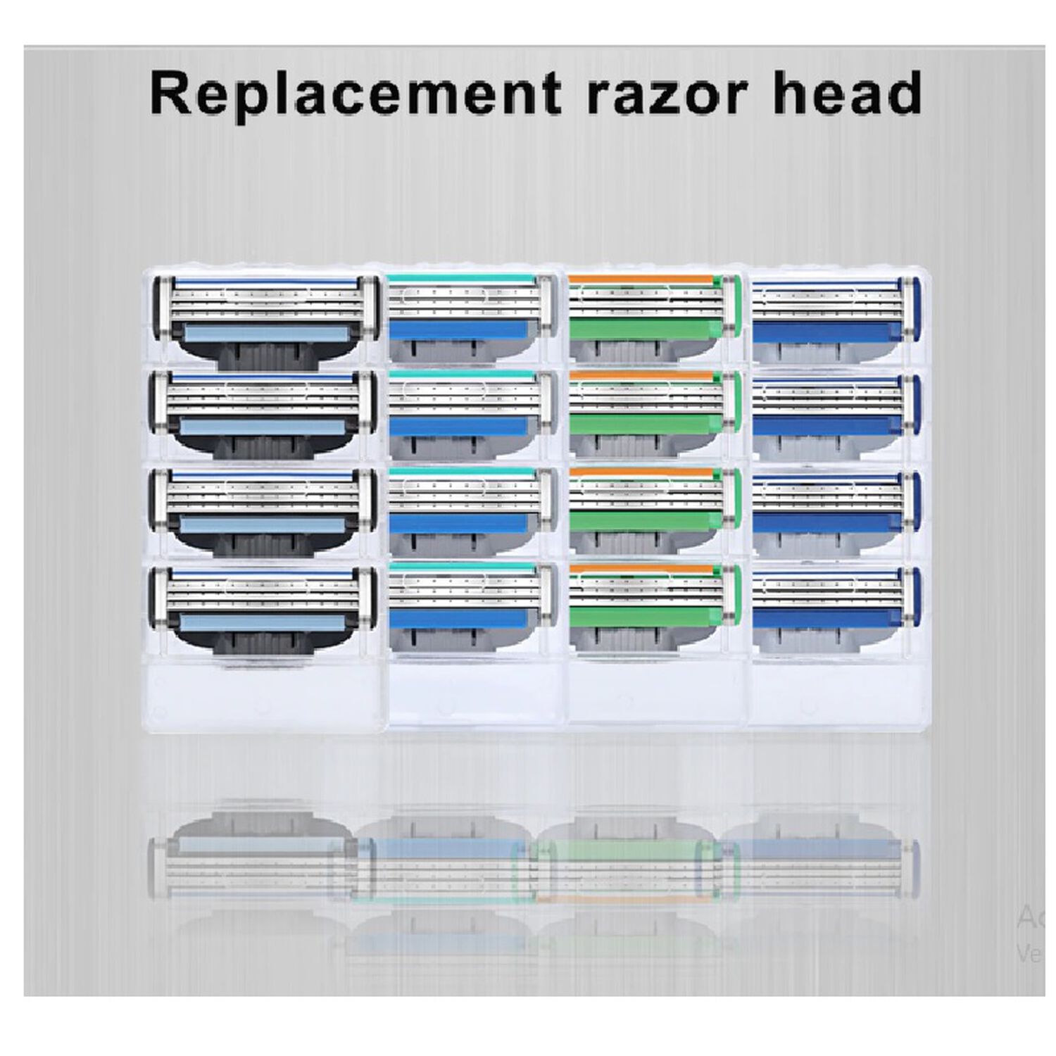 Repuesto Cabezal Compatible Para Prestobarba Gillette Mach 3 Turbo 4 image number 4.0