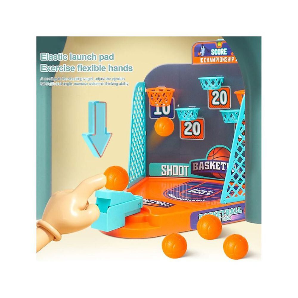 Juego De Mesa Basketball Shoot Game Punteria Niños image number 2.0