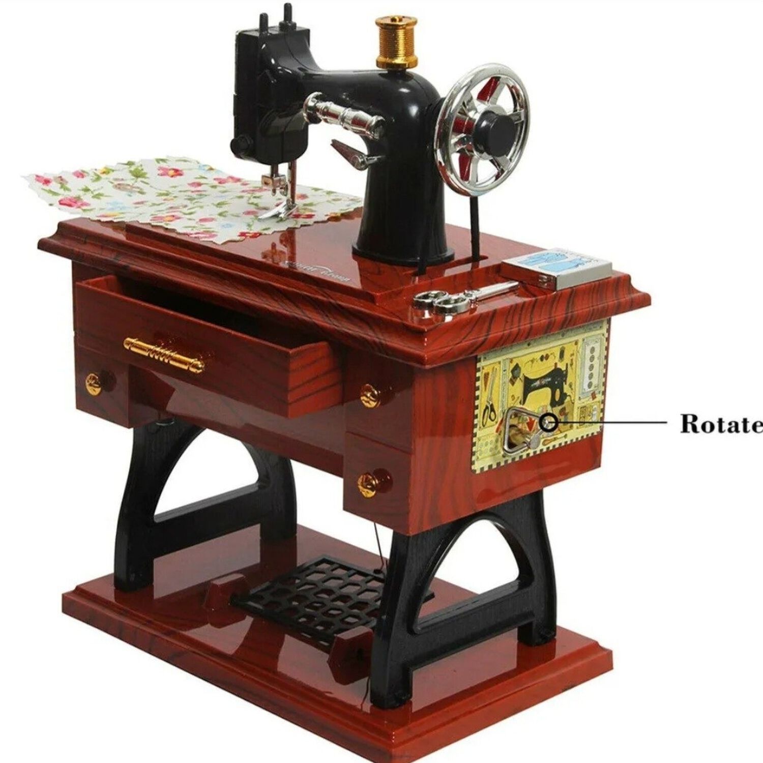Caja Muical Maquina De Coser image number 2.0