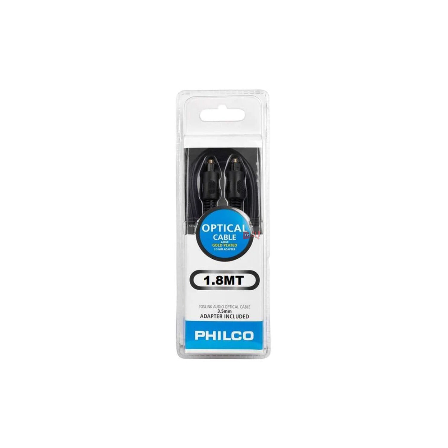 Cable De Audio &Oacute;ptico Toslink 3mts Philco - Ps image number 3.0