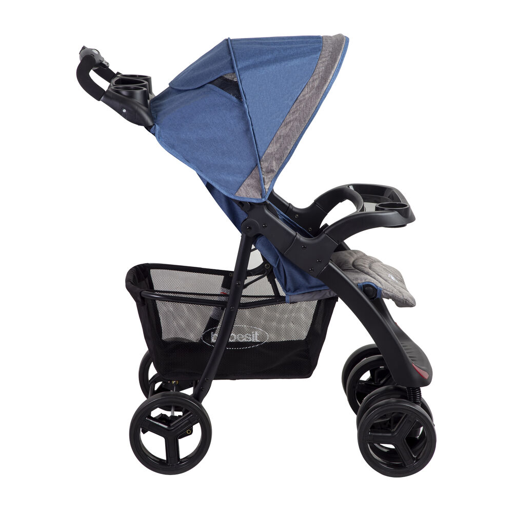 Coche Travel System Lisboa Gris Azul image number 5.0