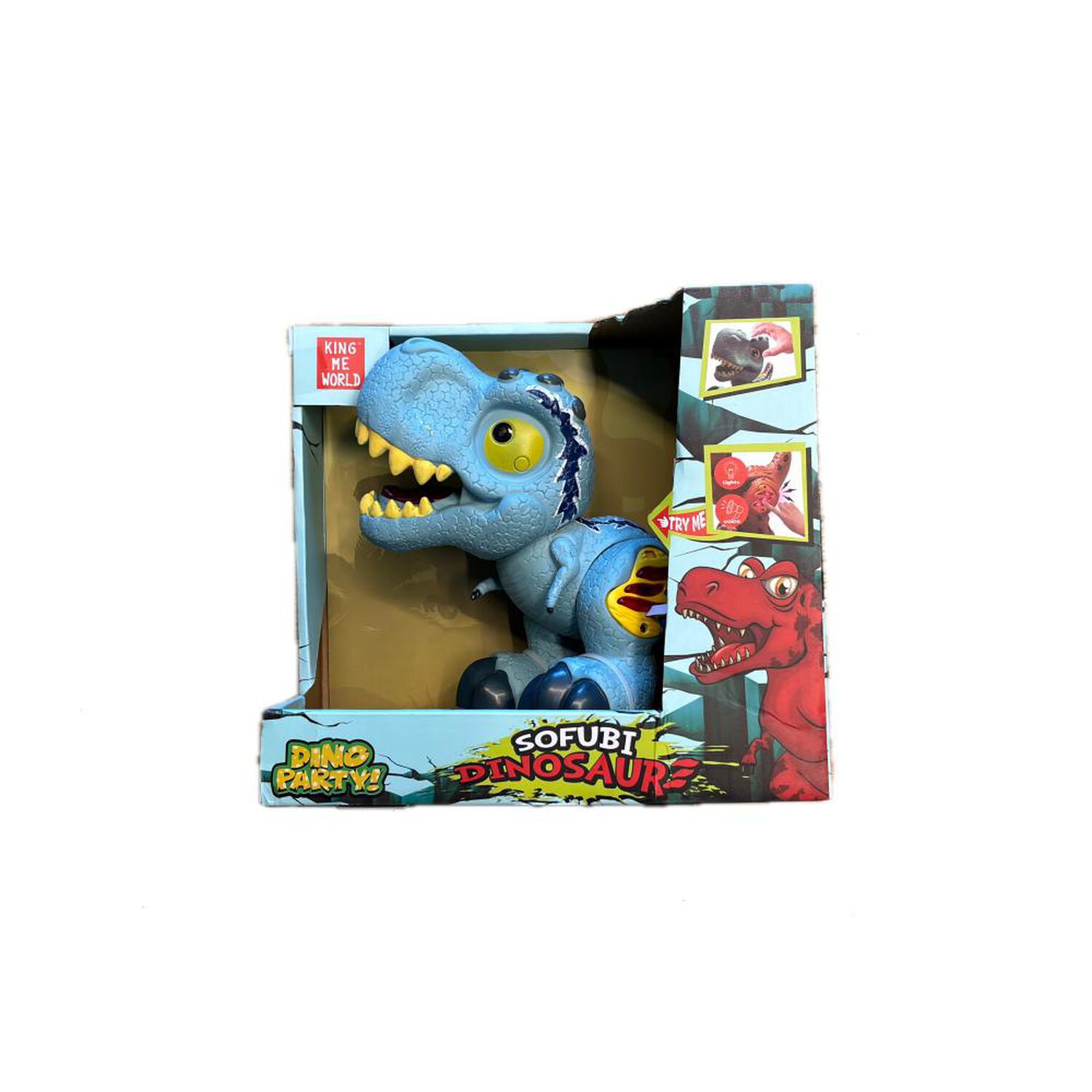 Figura Light & Sound Dino Cabezon Veloci Med image number 3.0
