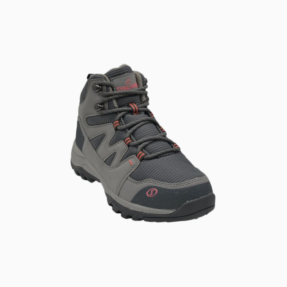 zapatilla outdoor gris spalding