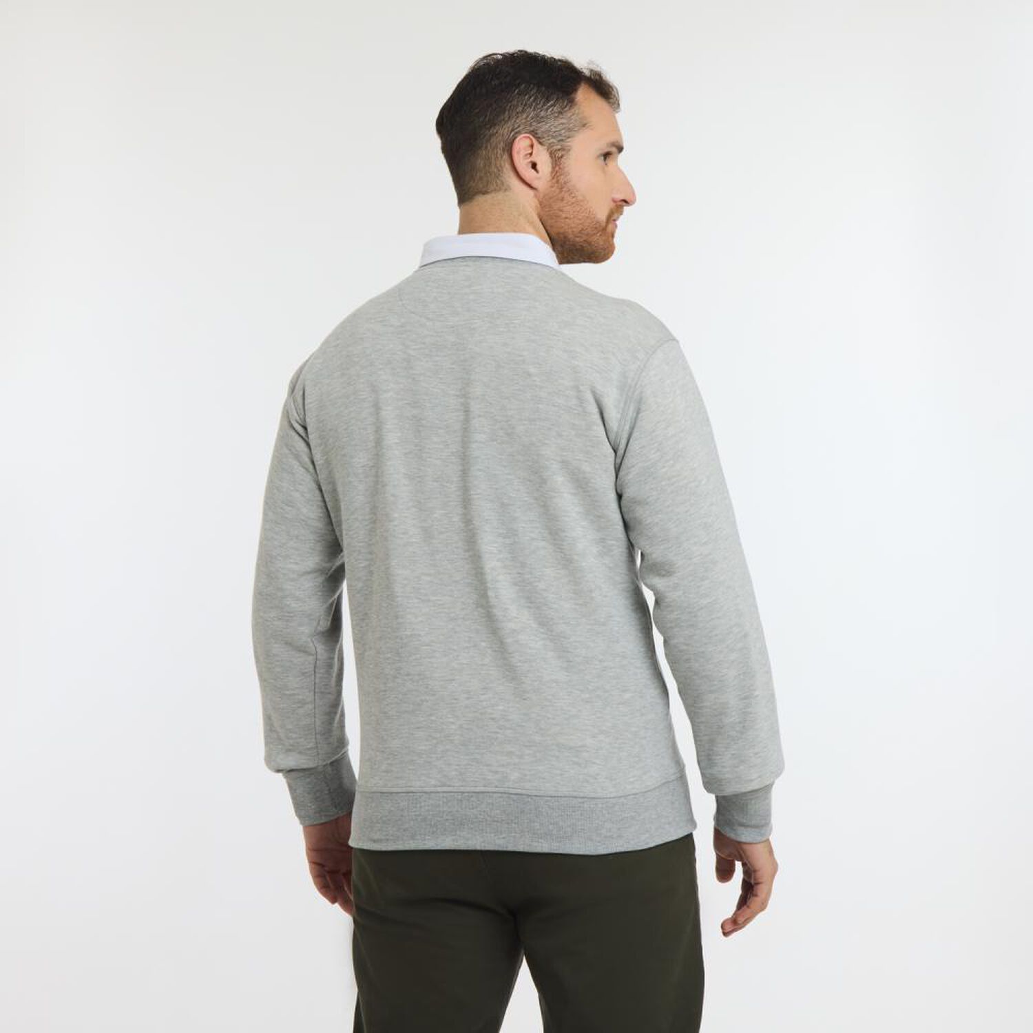 Poler&oacute;n Regular Cuello Redondo Hombre Herald image number 3.0