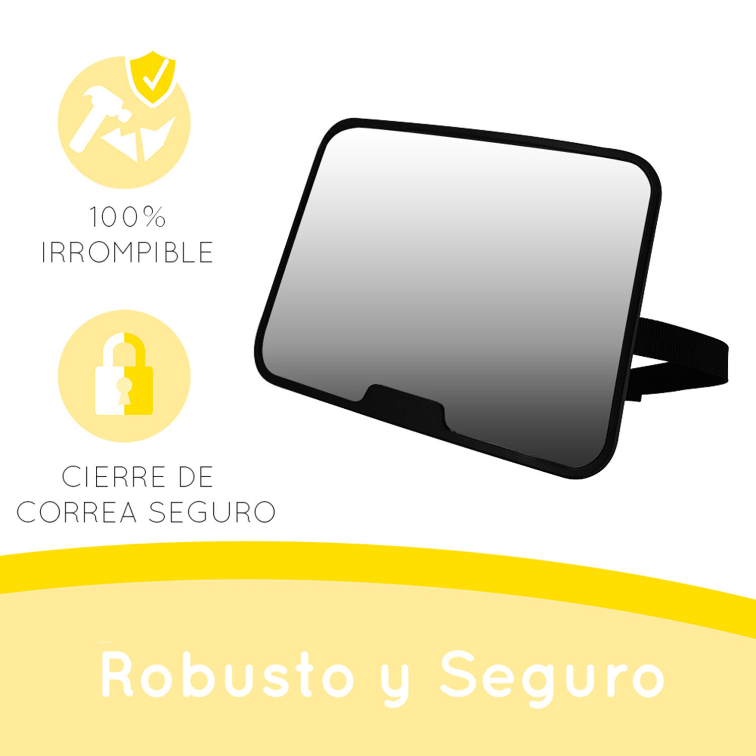 Espejo Auto Ajustable Bebe Visi&oacute;n 360 Grados image number 1.0