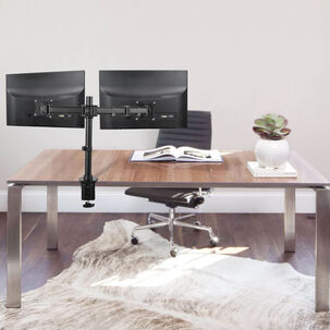 Soporte De Escritorio Para 2 Monitores, 13" A 27" 360 16kg Sbrm721 Brasforma