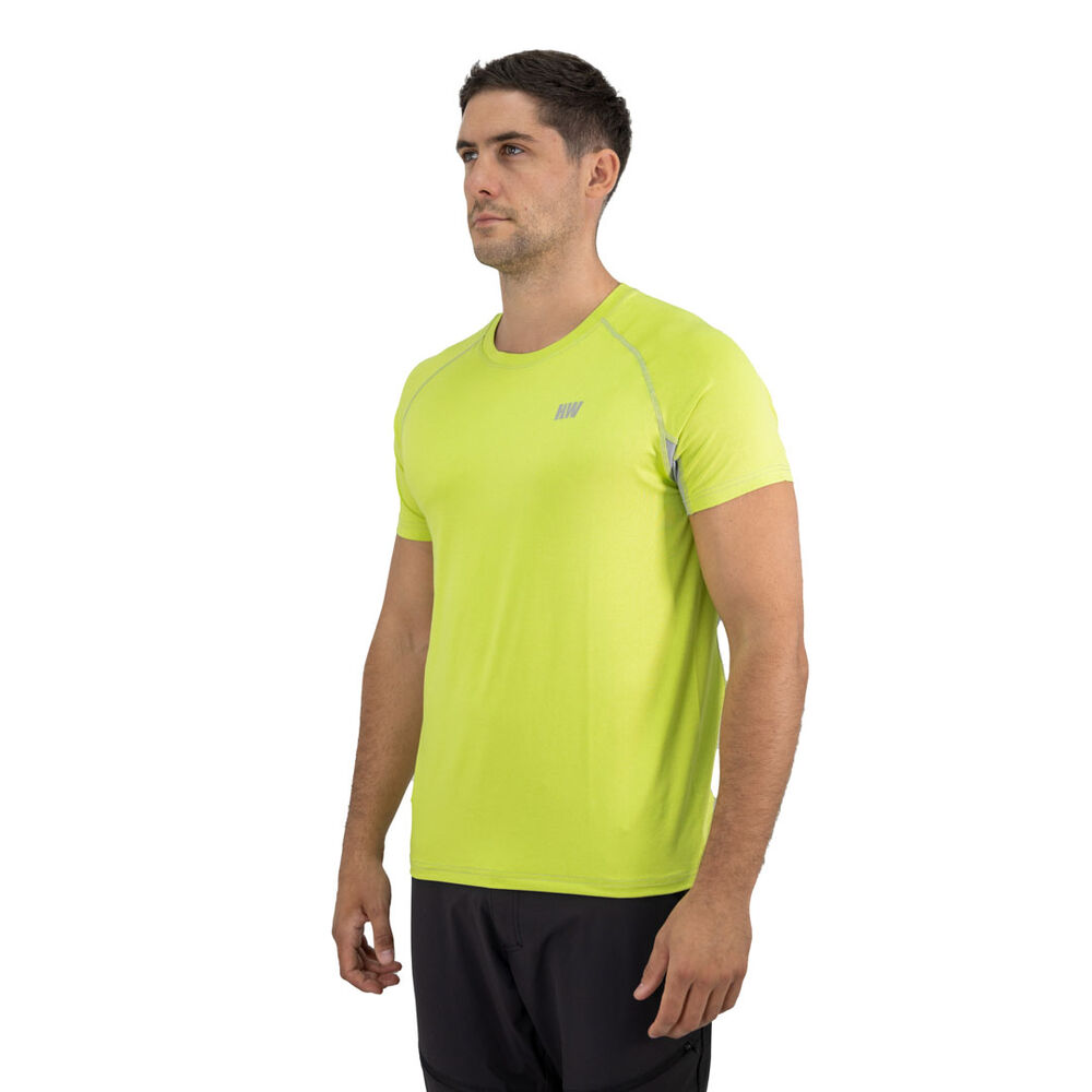 Polera Dry Fit Hw Spx Manga Corta Hombre Lime image number 5.0