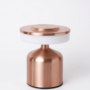 L&aacute;mpara De Mesa Recargable Led Pm2701 - Cobre