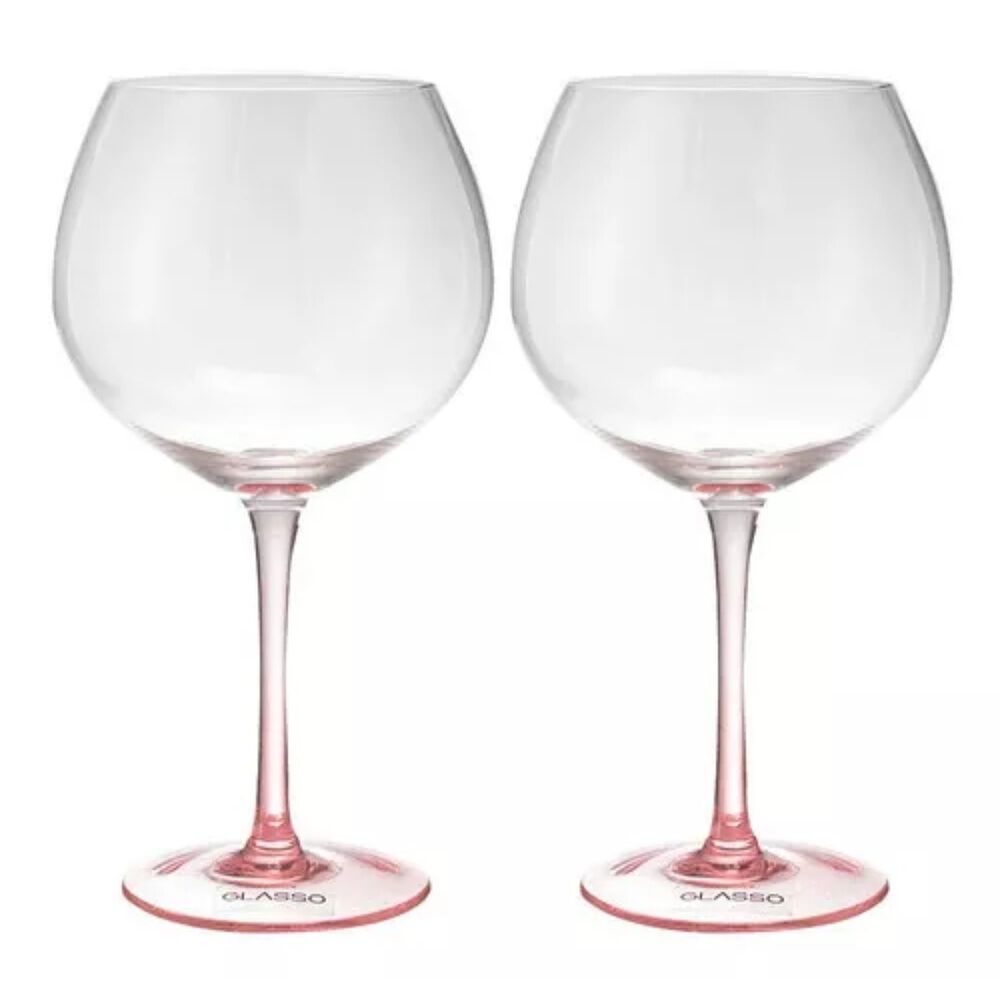 Set 2 Copas Aperitivo Cristal Rosa 640ml Cocktail Glasso image number 1.0