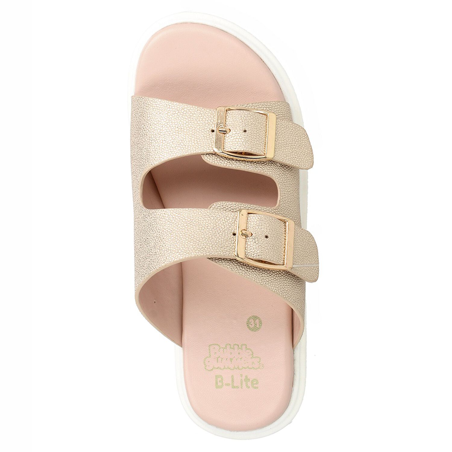 Sandalia Ni&ntilde;a Bubblegummers Dafne Gold image number 5.0