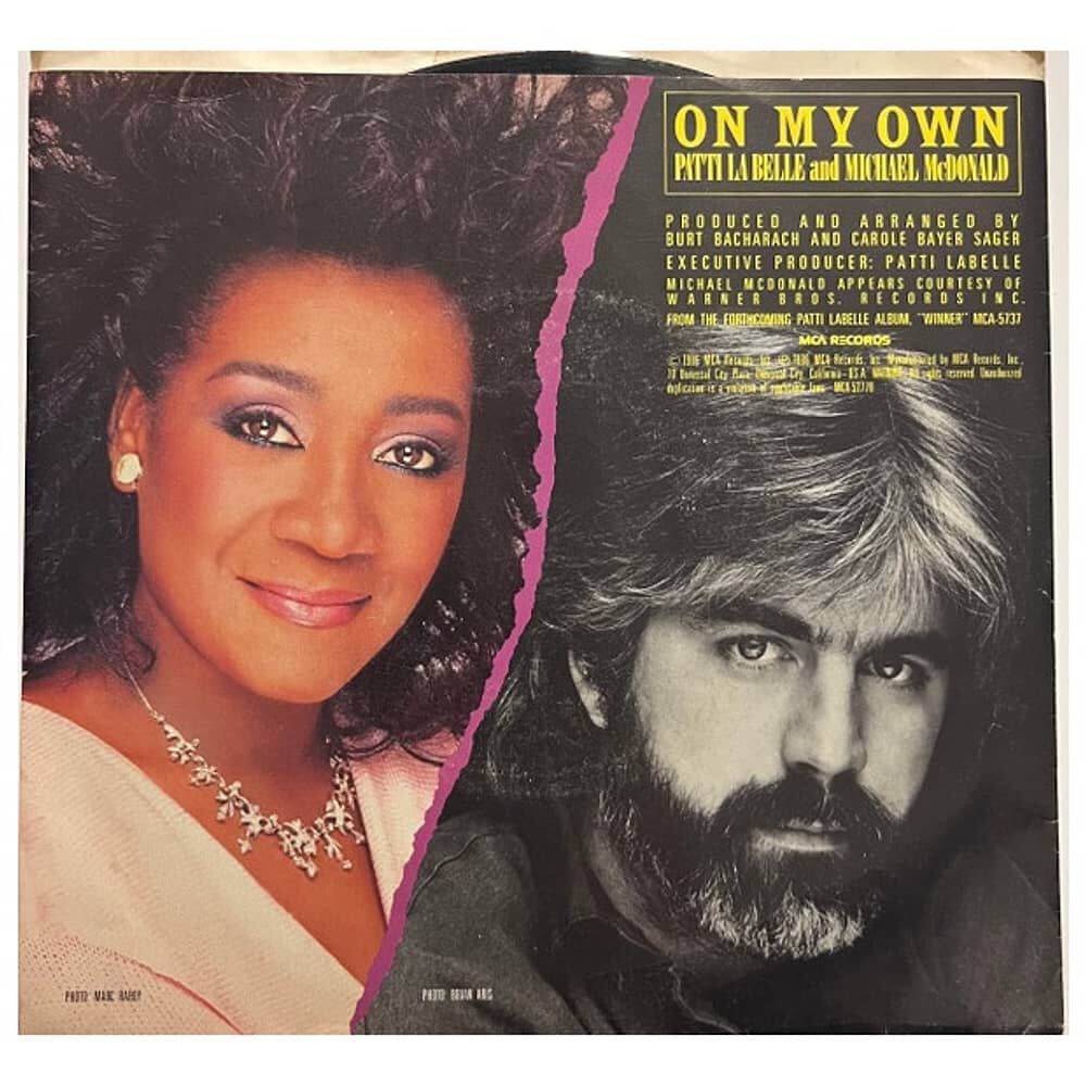 Patti La Belle And Michael Mcdonald - On My Own | 7" Single Usado image number 1.0