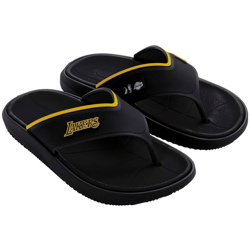 Sandalia Hombre Negro Lakers Nba 90 Rider image number 0.0