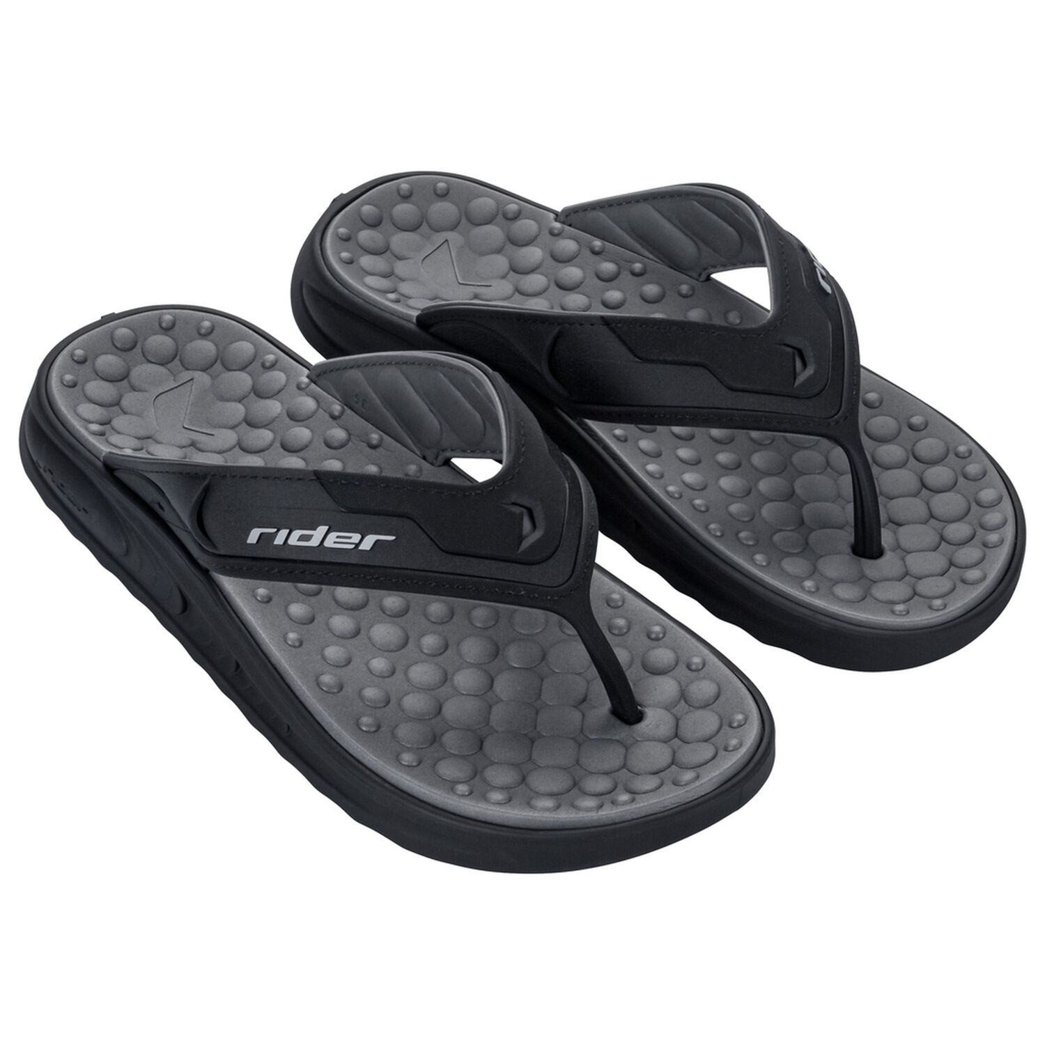 Sandalia Hombre Negro Soft Plus Rider image number 2.0