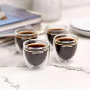 Set 4 Tazas Simple Cook Espresso