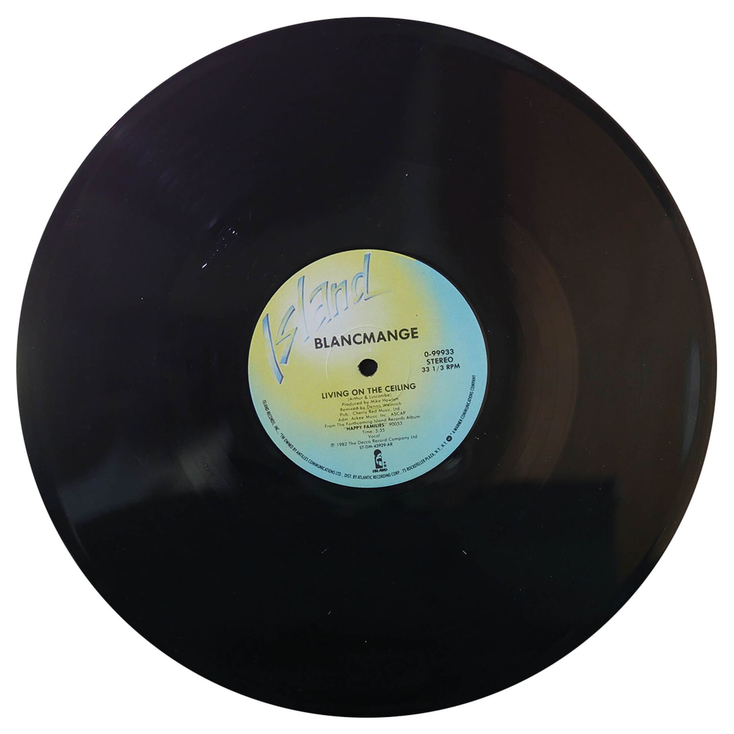 Blancmange - Living On The Ceiling | 12" Maxi Single Usado image number 3.0