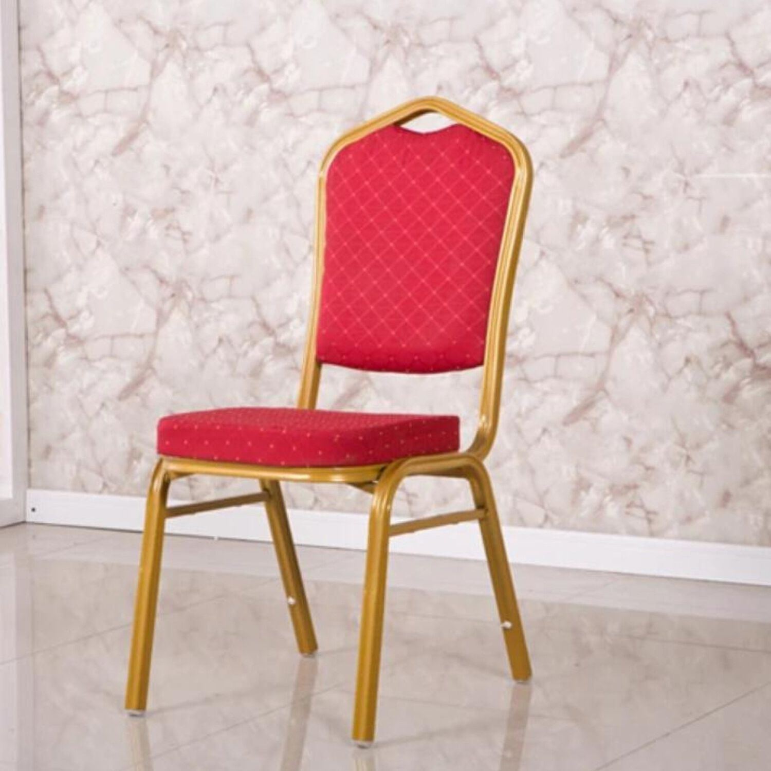 Silla De Comedor Banquetera Roja image number 6.0