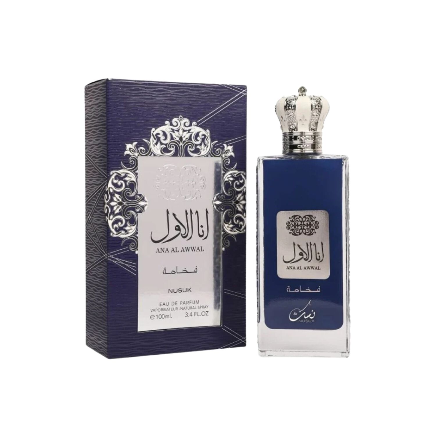 Nusuk Ana Al Awwal Blue Edp 100 Ml image number 0.0