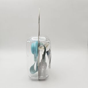 Chupete Dental Con Tetina Anat&oacute;mica Silicona + Broche +6m