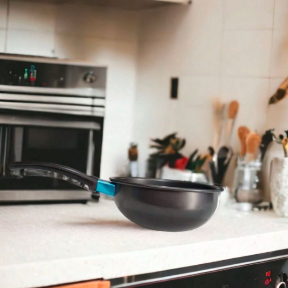 Wok Sartén Teflón Cocina 14 Cm image number 4.0
