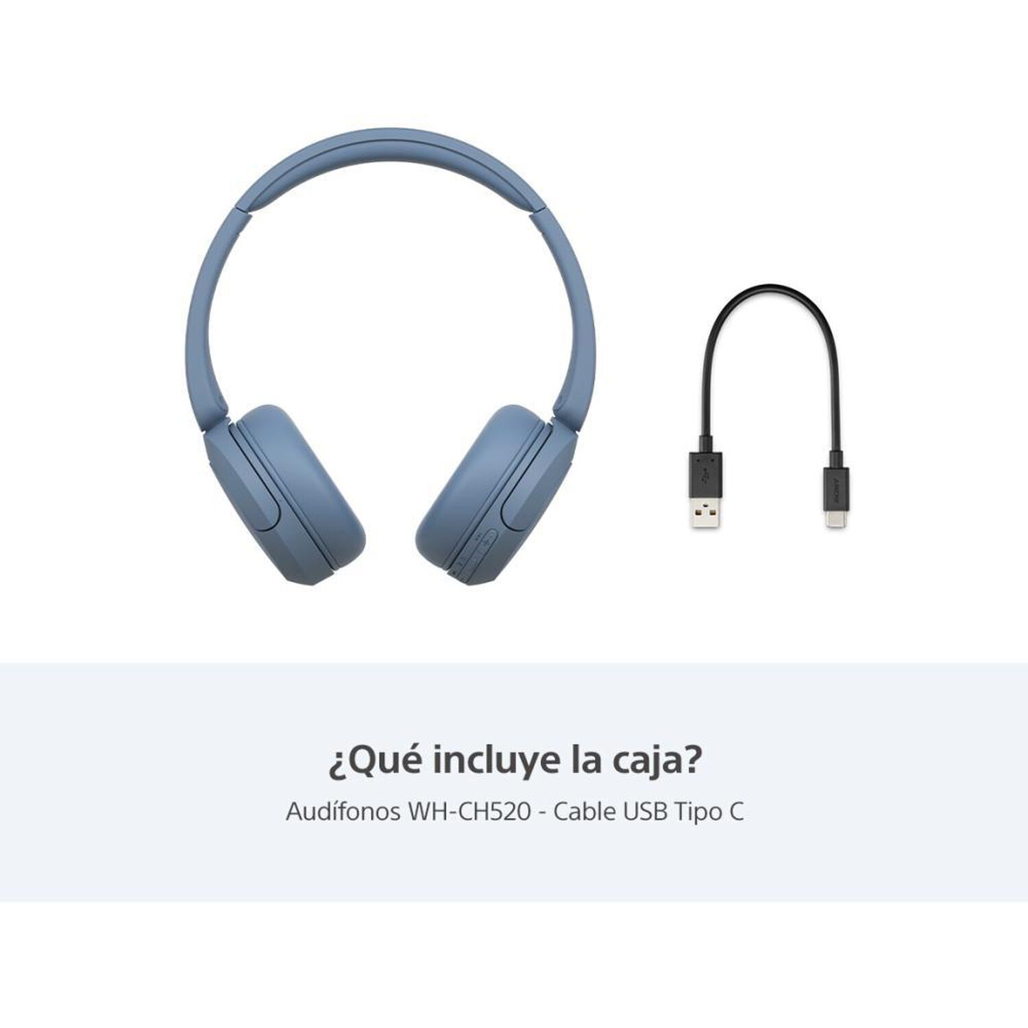 Aud&iacute;fonos Bluetooth Sony WH-CH520/LZ UC image number 1.0