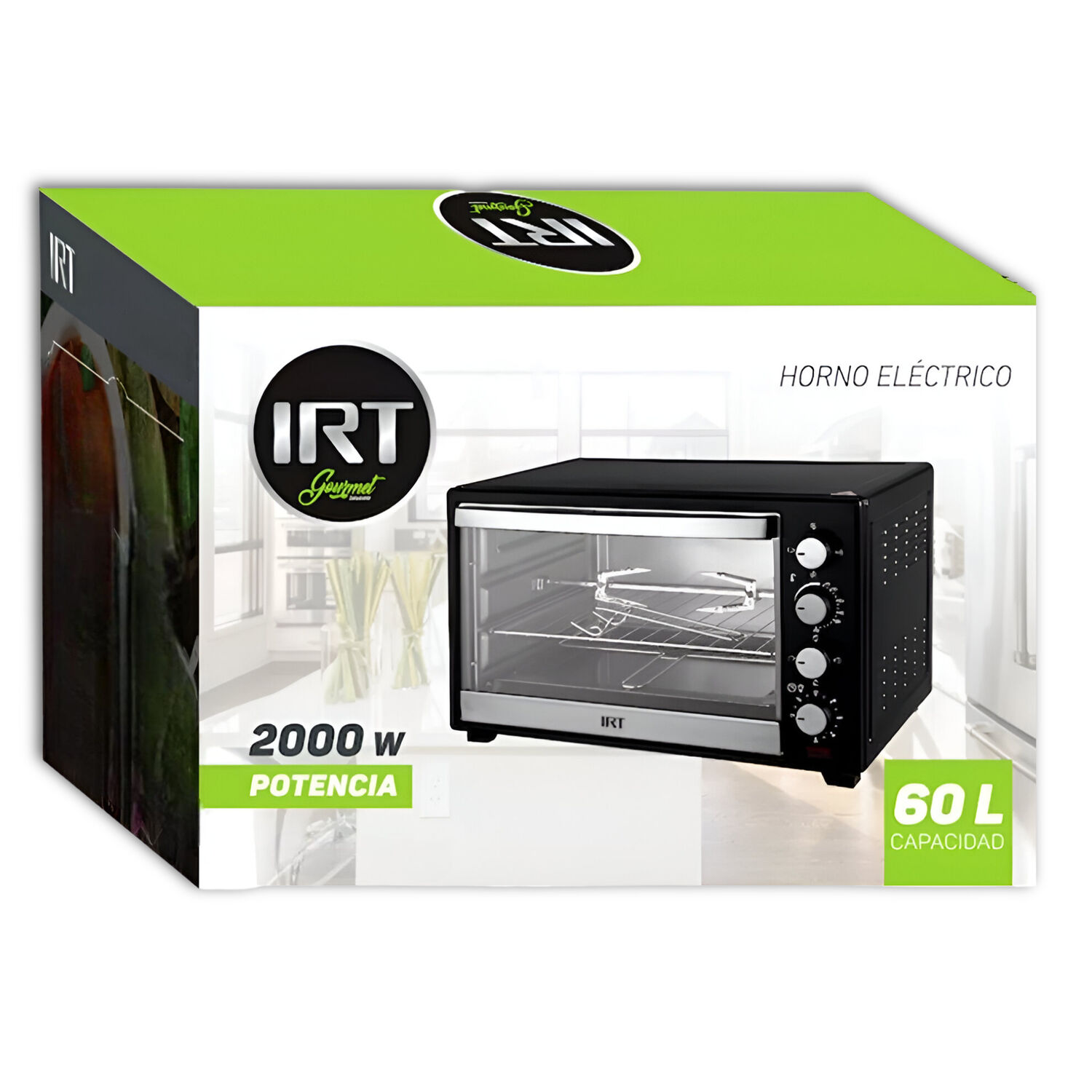 Horno El&eacute;ctrico Irt 60 Litros Jk60a 2000w / 250&deg; Max image number 6.0