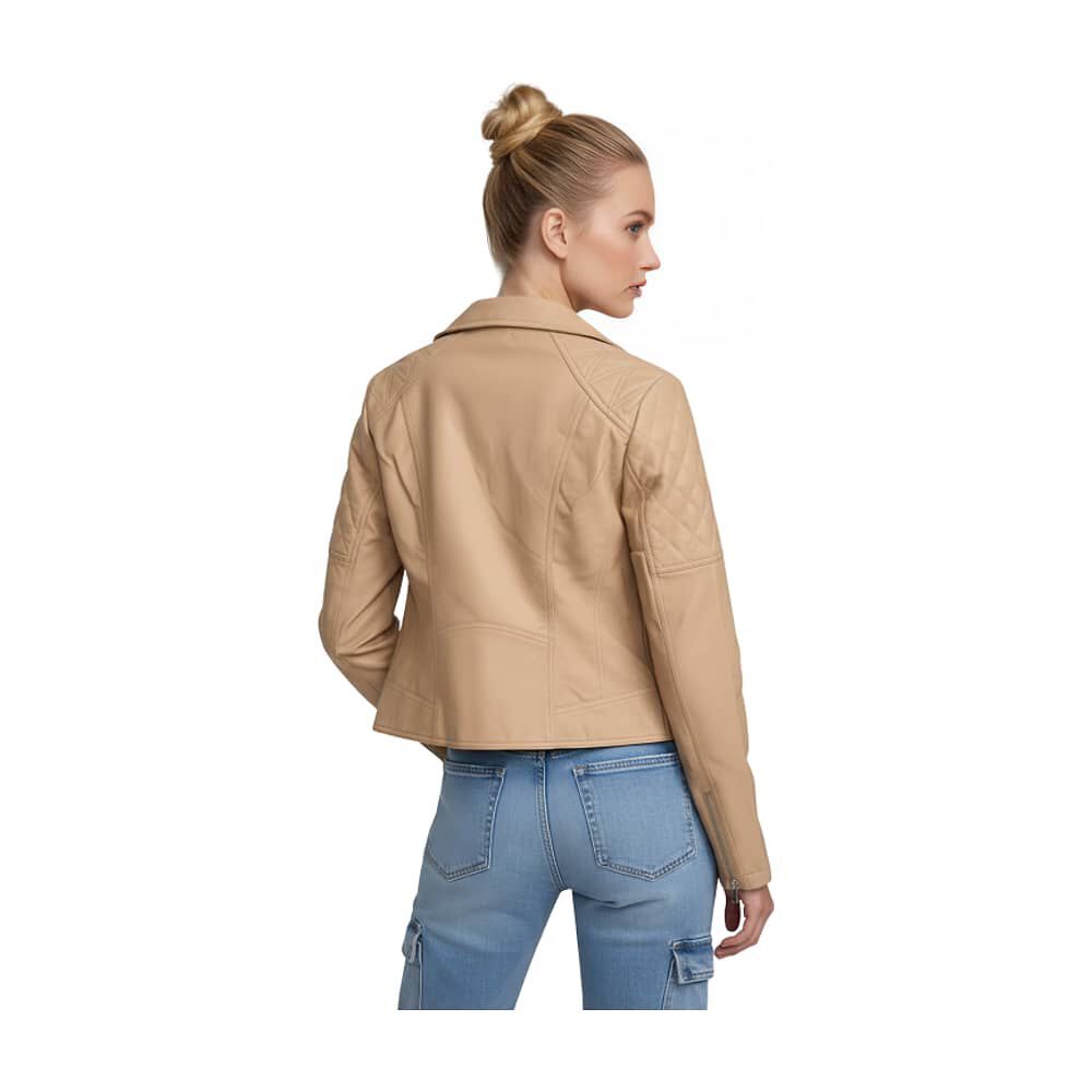 Chaqueta Ecocuero Aviadora Mujer Atenea image number 1.0