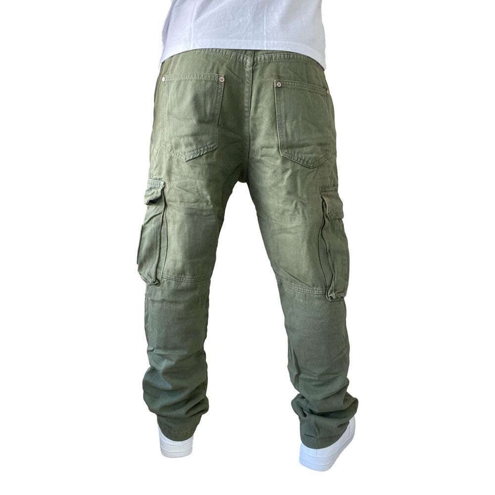 Jeans Diábolo Cargo Relaxed Fit Hombre image number 19.0