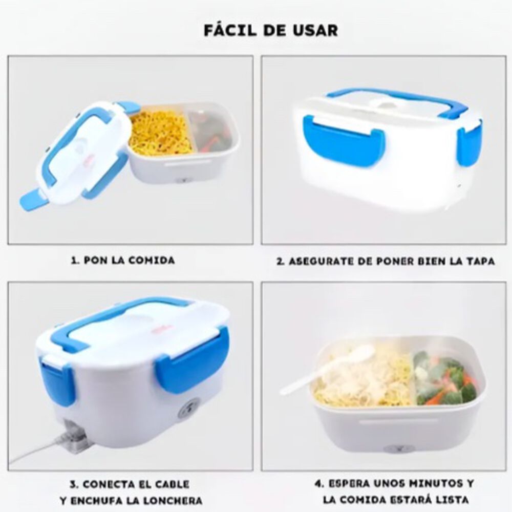 Lonchera Eléctrica Termo Naranja image number 2.0