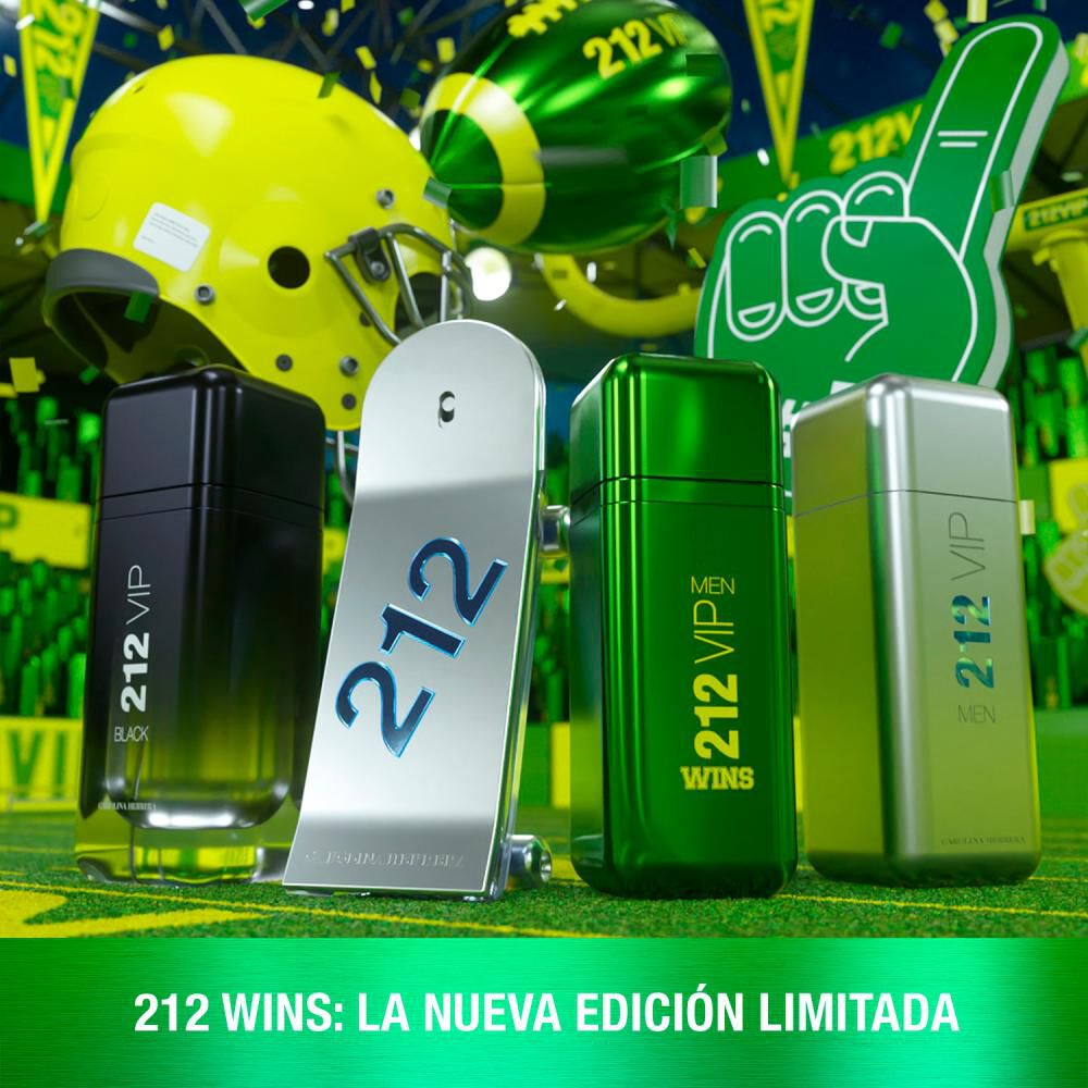 Perfume Hombre 212 Vip Men Wins Carolina Herrera Edp 100 Ml image number 4.0