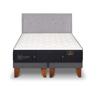 Cama Europea Cic Premium / King / Base Dividida + Respaldo
