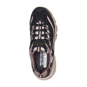 Zapatilla Urbana Mujer Skechers D Lites-wild Charm Blk