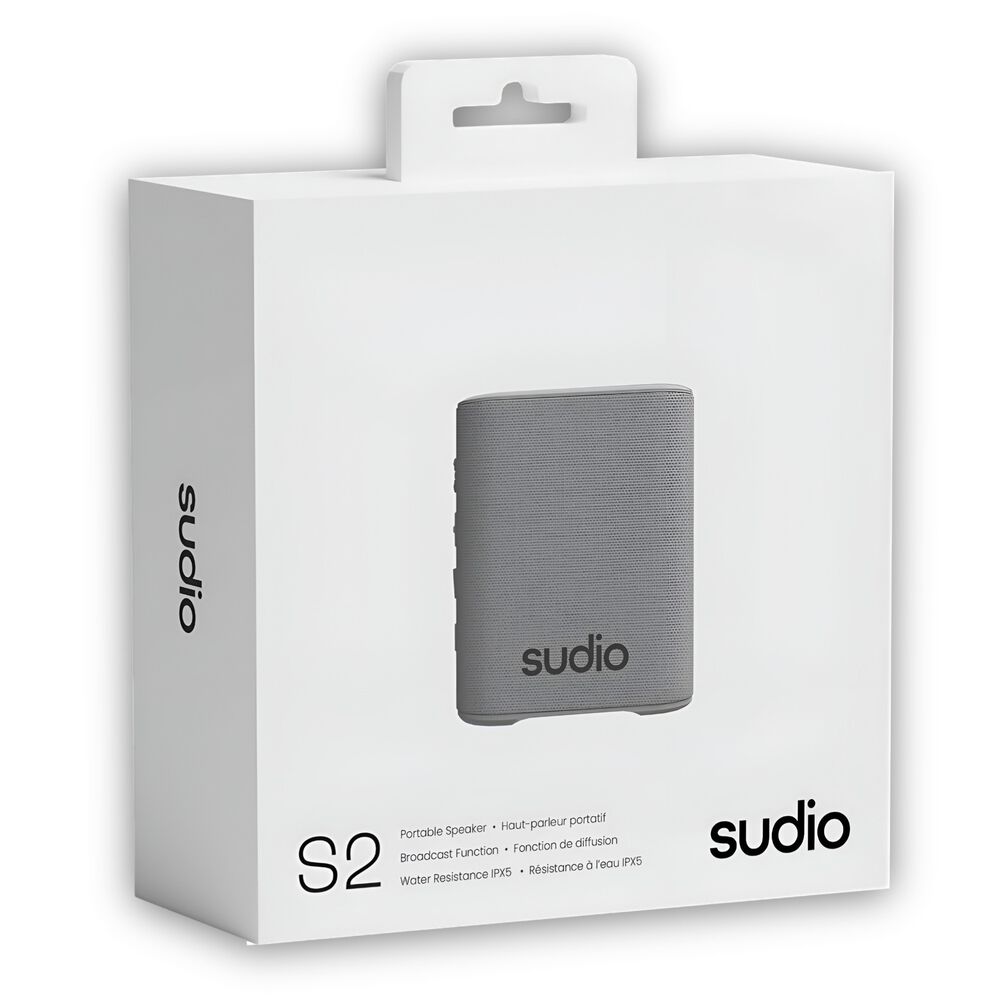 Parlante Sudio Premium S2 Tws Bluetooth Grey Edition 7h image number 0.0
