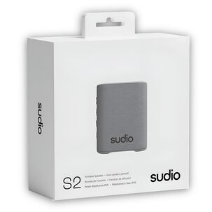 Parlante Sudio Premium S2 Tws Bluetooth Grey Edition 7h