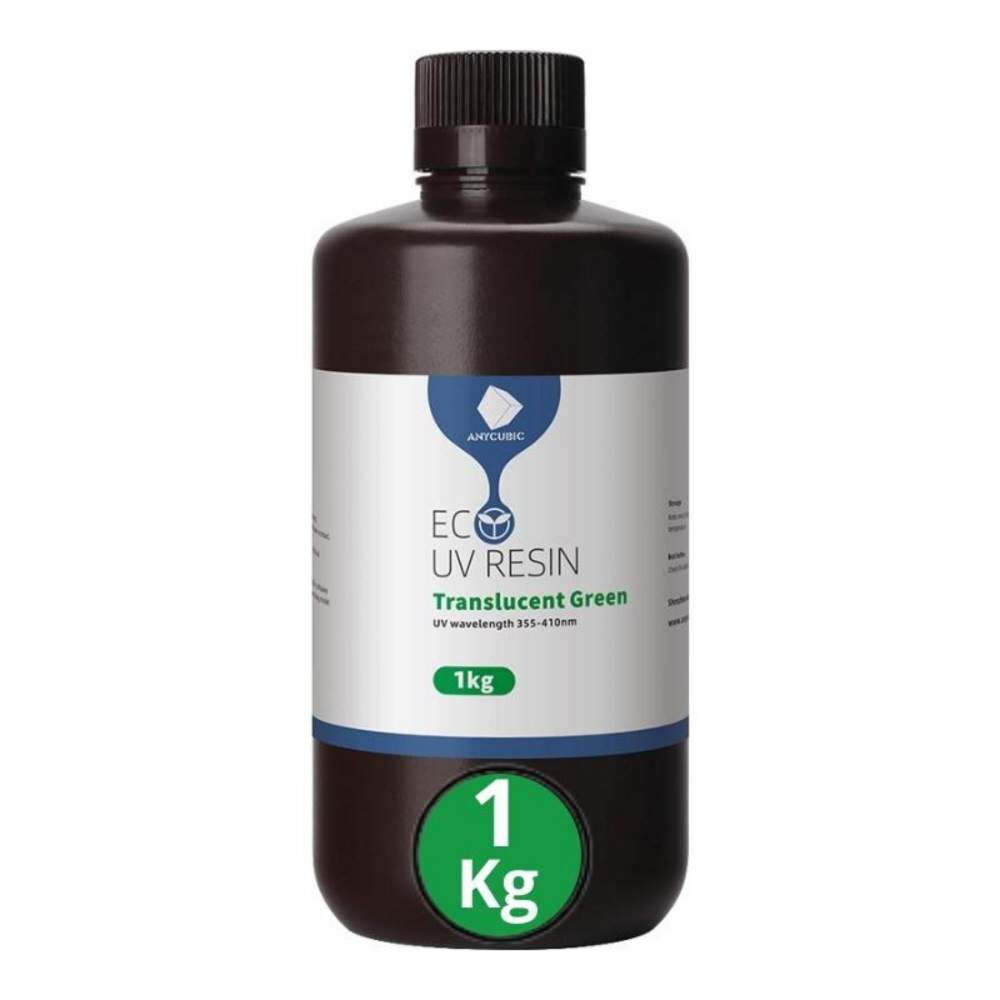 Resina A Base De Plantas Naturales Verde 1000g Anycubic image number 0.0