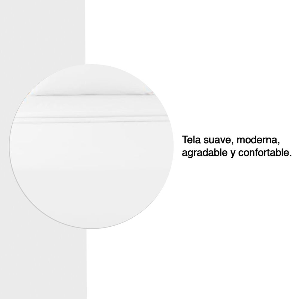 Juego Sábanas Microfibra Monaco 1.5 Plazas Blanco image number 3.0