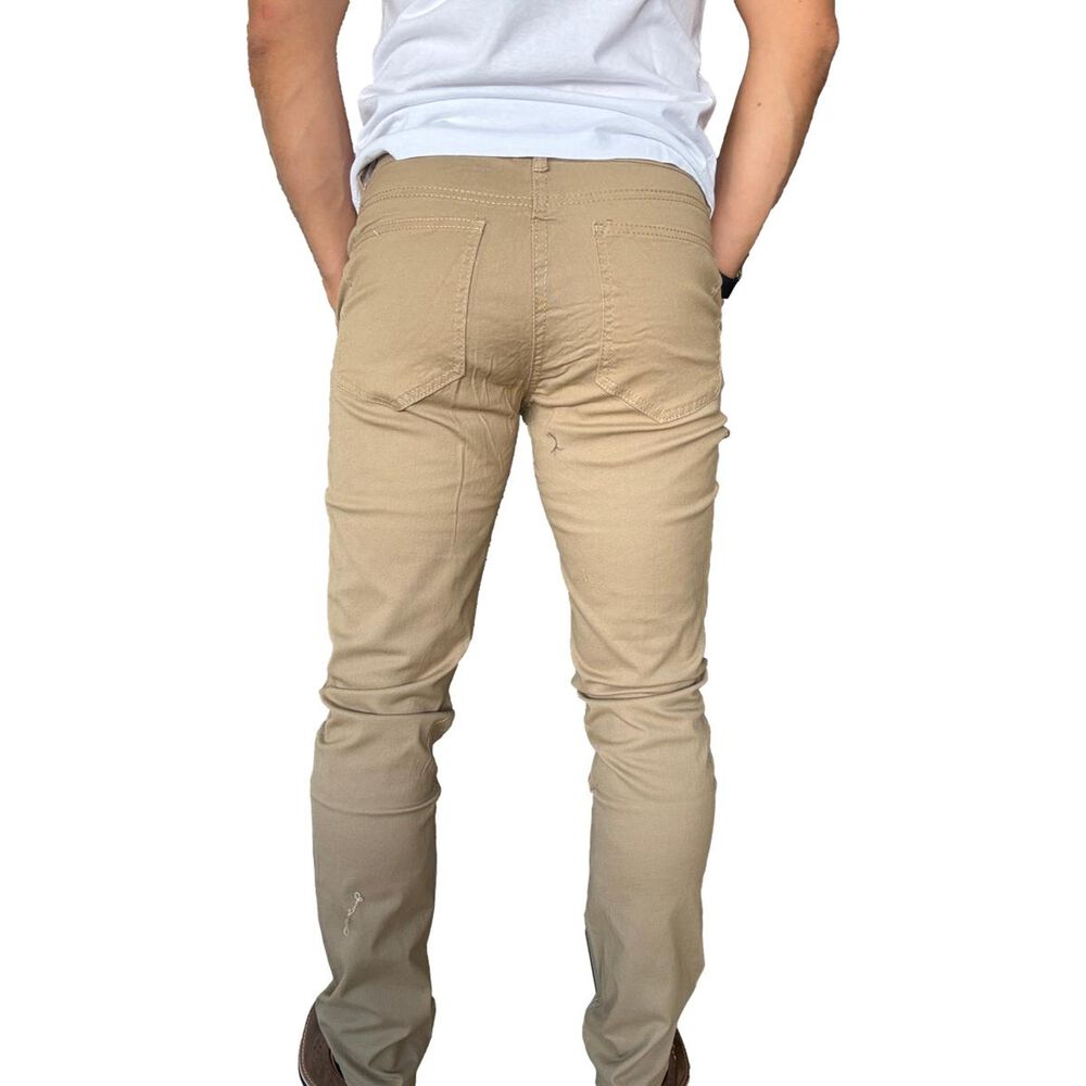 Pantal&oacute;n Tela Elasticado Slim Fit Bolsillo Argentino image number 14.0