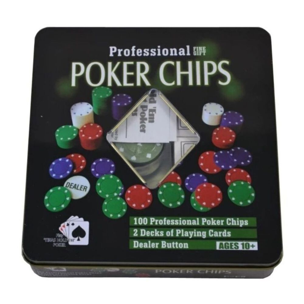 Set Poker Juego De Mesa Fichas Naipes Mantel image number 1.0