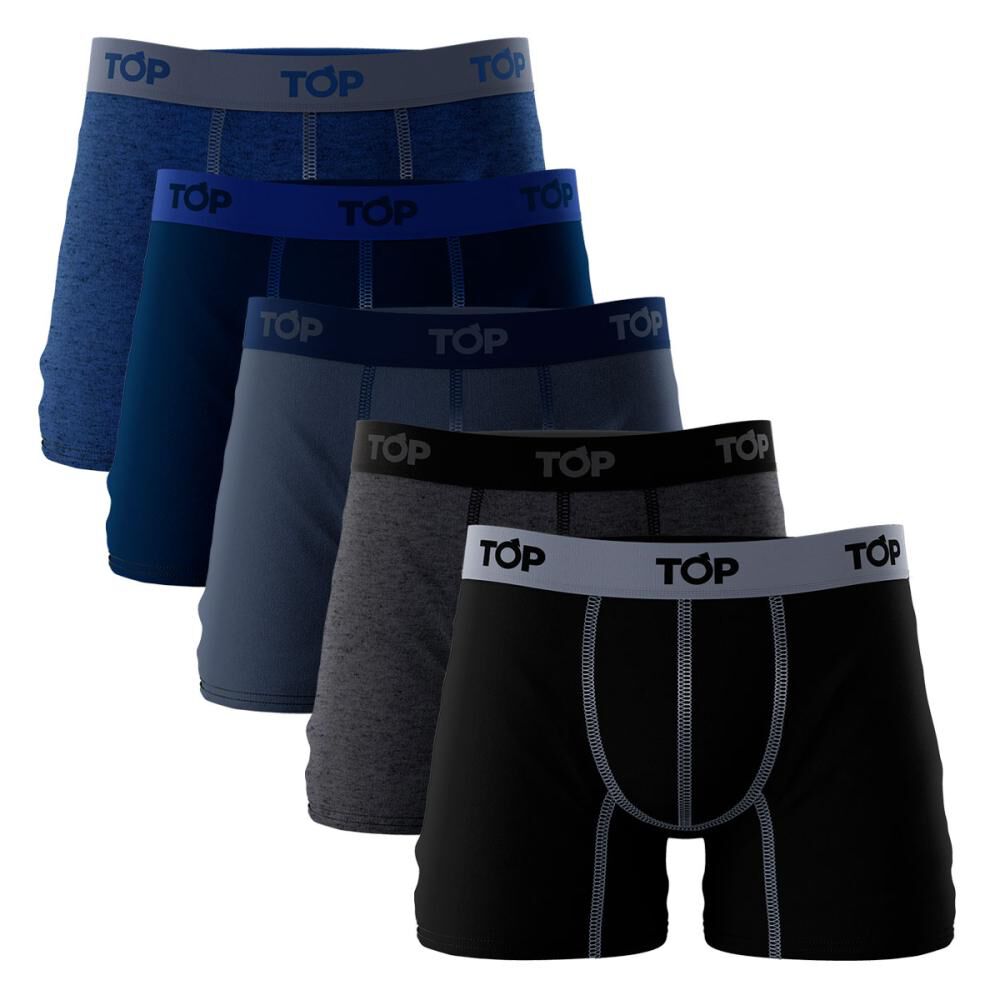 Pack Boxer Hombre Top / 5 Unidades image number 0.0