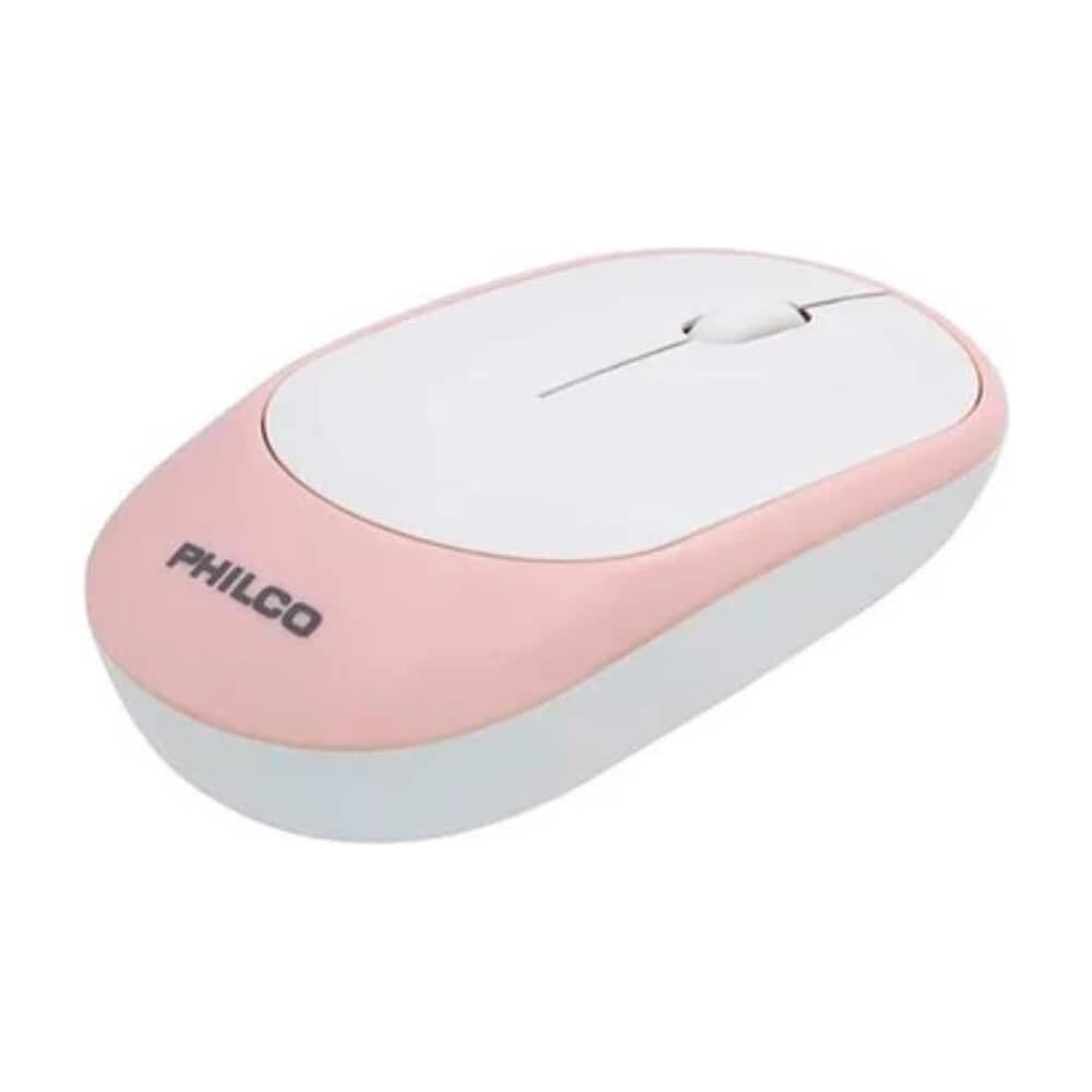 Mouse Rosado Silencioso Inal&aacute;mbrico Pro Philco image number 2.0