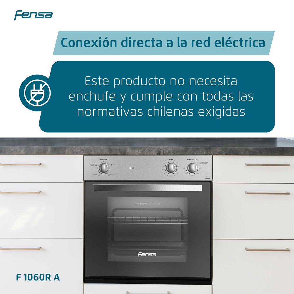 Horno Empotrado Fensa F 1060R A / 66 Litros image number 7.0