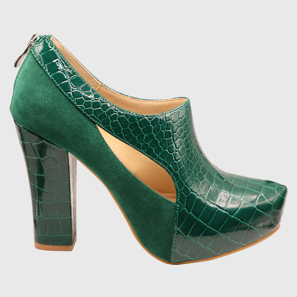 Zapato Taco Who Verde image number 4.0