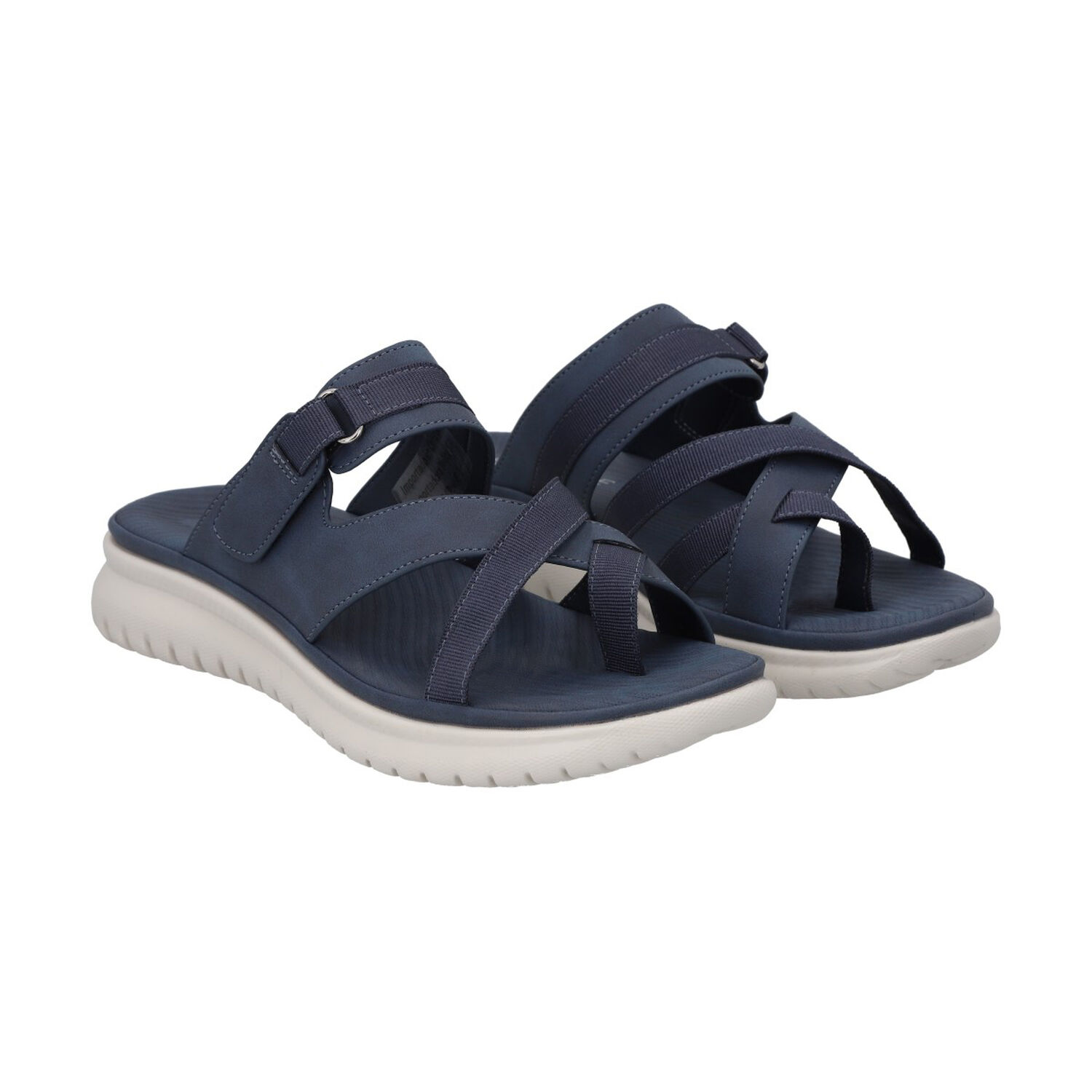 Sandalia Mujer Azul Plataforma Valentina Police image number 4.0