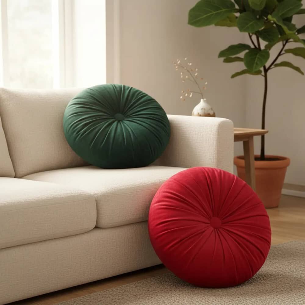 Set De 2 Cojines Redondos 44cm - Combinado image number 3.0