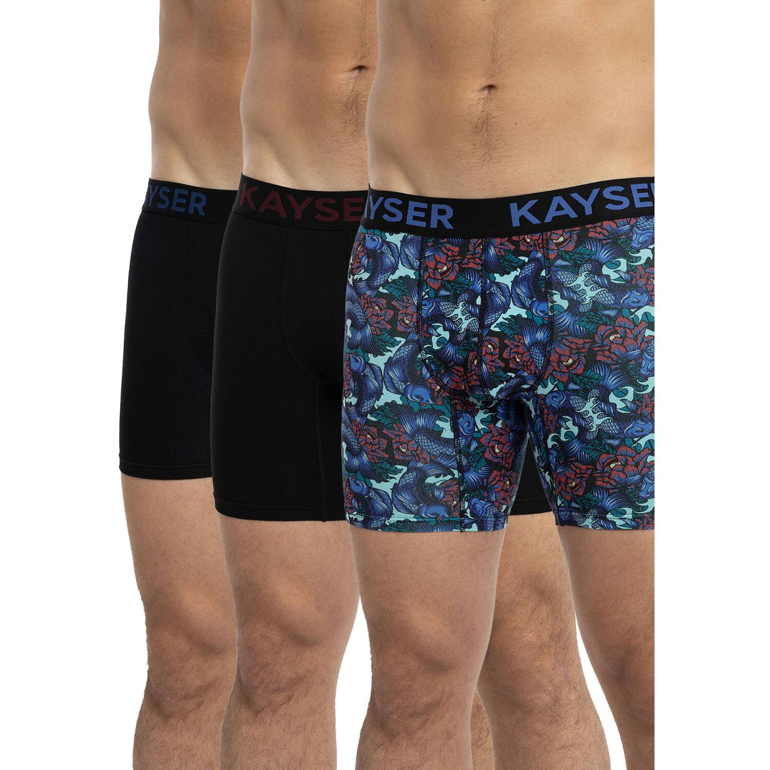 Pack De 3 Boxers Algod&oacute;n Hombre Kayser P393.281-azu image number 0.0